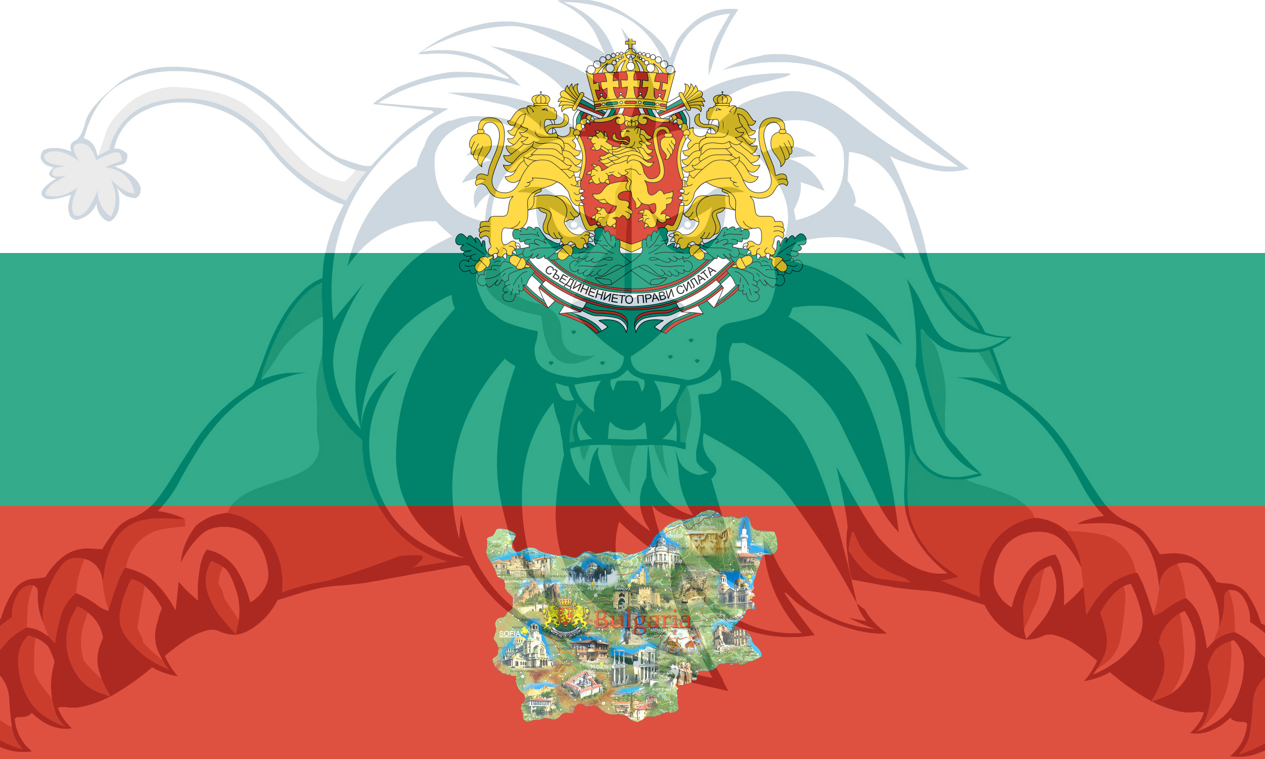 Bulgarian Flag Wallpaper by awpmonster on DeviantArt