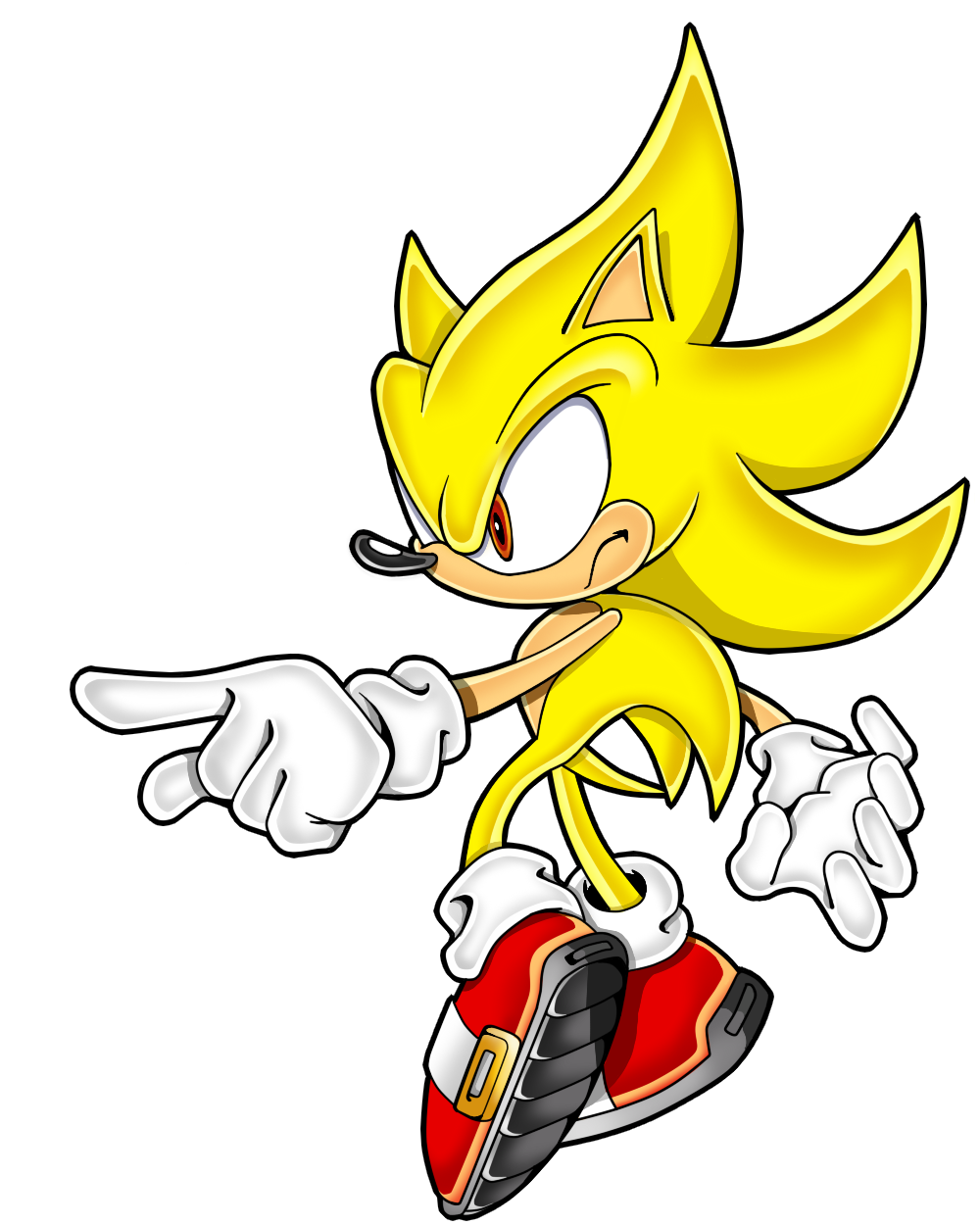 Super Sonic PNG by CoolTeon2000 on DeviantArt