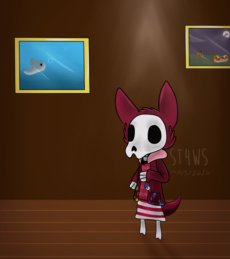 The gallery (Furry Skeleton art) by BassTheFurry on DeviantArt