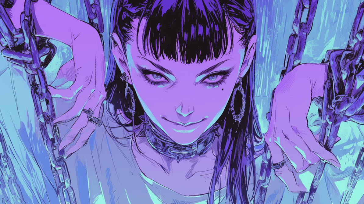 Girl in Chains by h4n4mochizuki on DeviantArt
