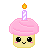 Birthday cupcake