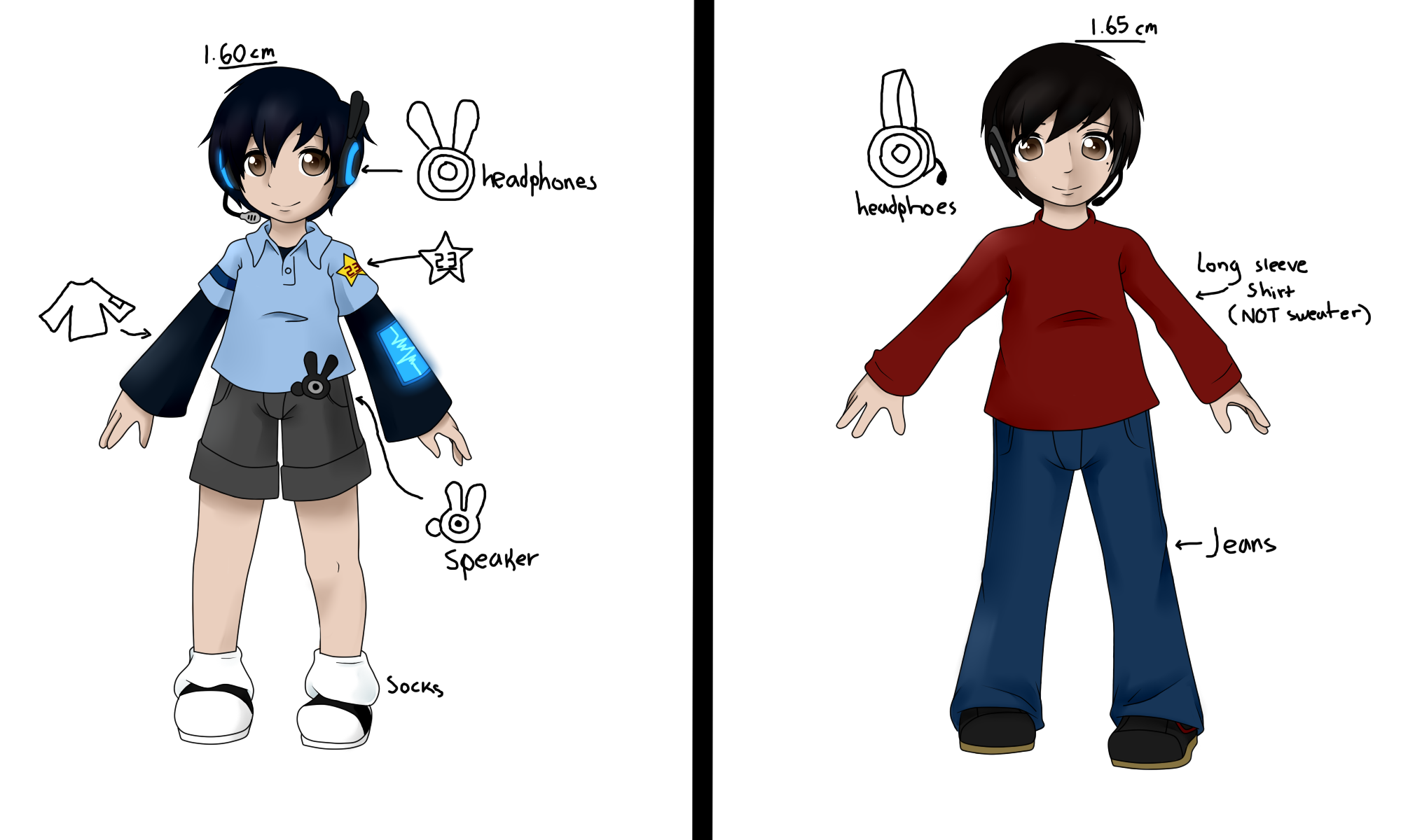 My UTAU concept art and info