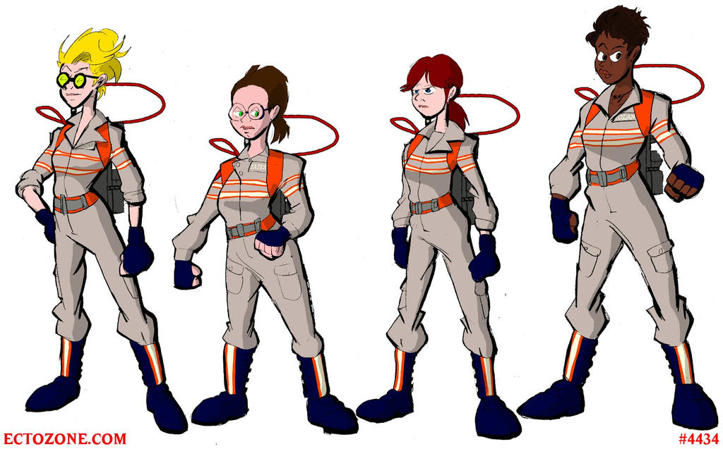 Ghostbusters 2016 Group Picture by Ectozone