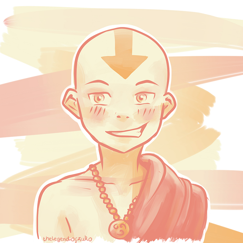 Aang  in palette #18