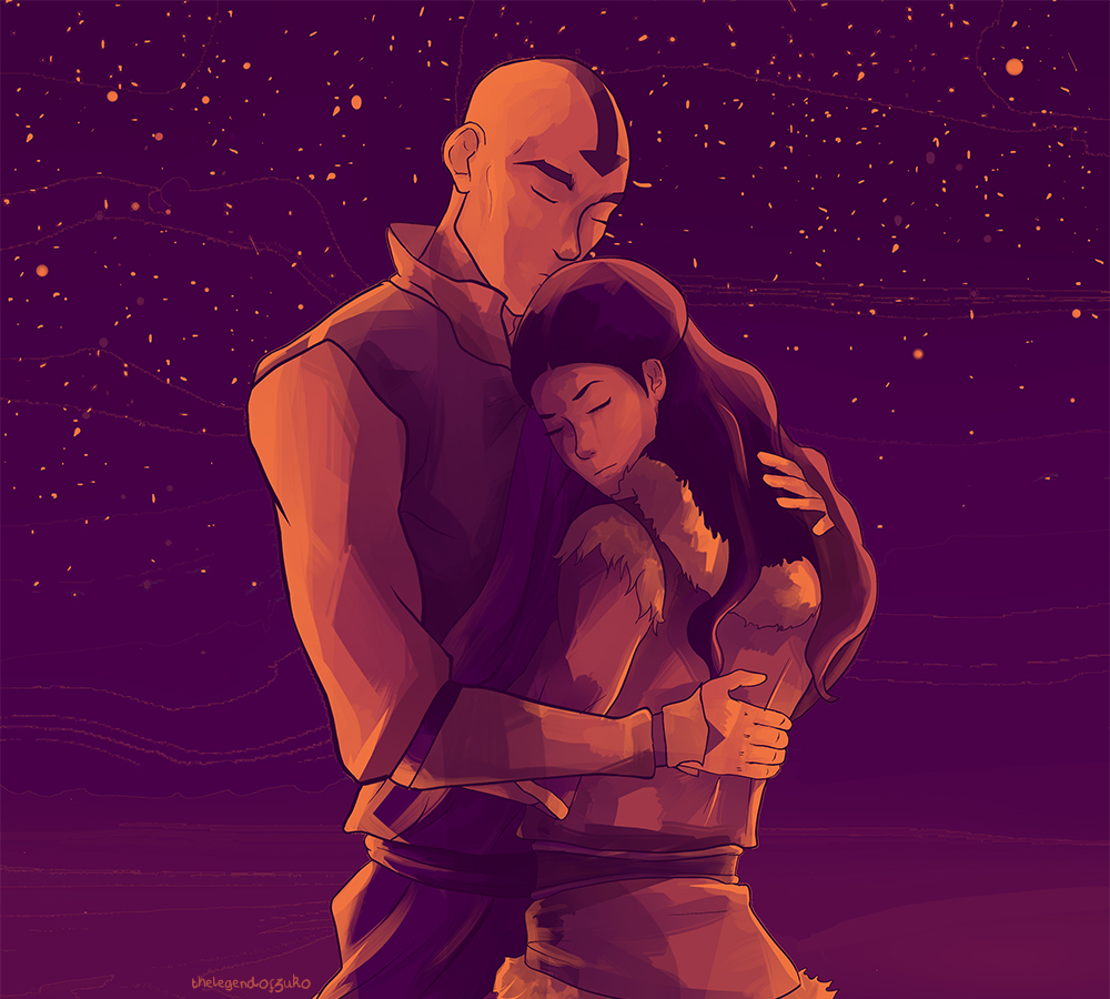 Kataang in palette #12 by thelegendofzuko on DeviantArt