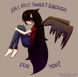 marceline / sorry i'm not made of sugar