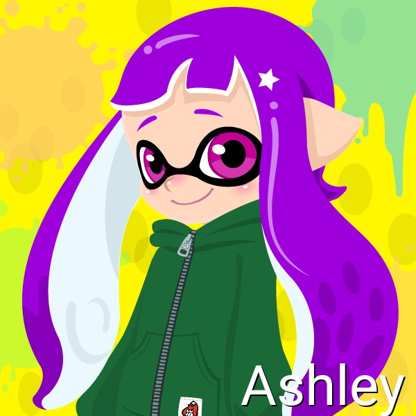 Ashley (Octoling, 14 Years old)