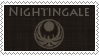 Stamp 'Nightingale' by Sharquelle