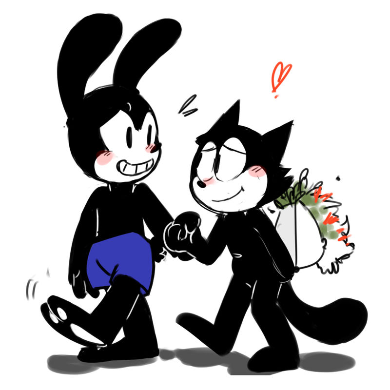 Oswald x Felix by Zakura690 on DeviantArt
