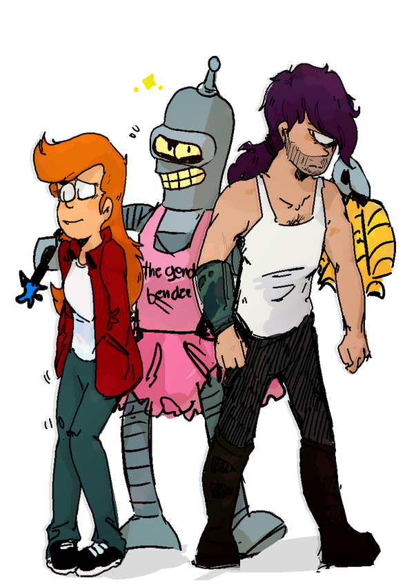 Trans Bender Futurama- genderbender? by Zakura690 on DeviantArt