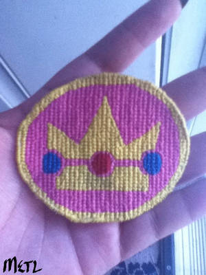 X stitch:Princess Peach Emblem