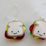 Clay Sandwich Earrings