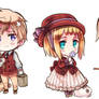 More Hetalia Chibi Halloween Costumes