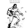 Suriman breaking chains - ink