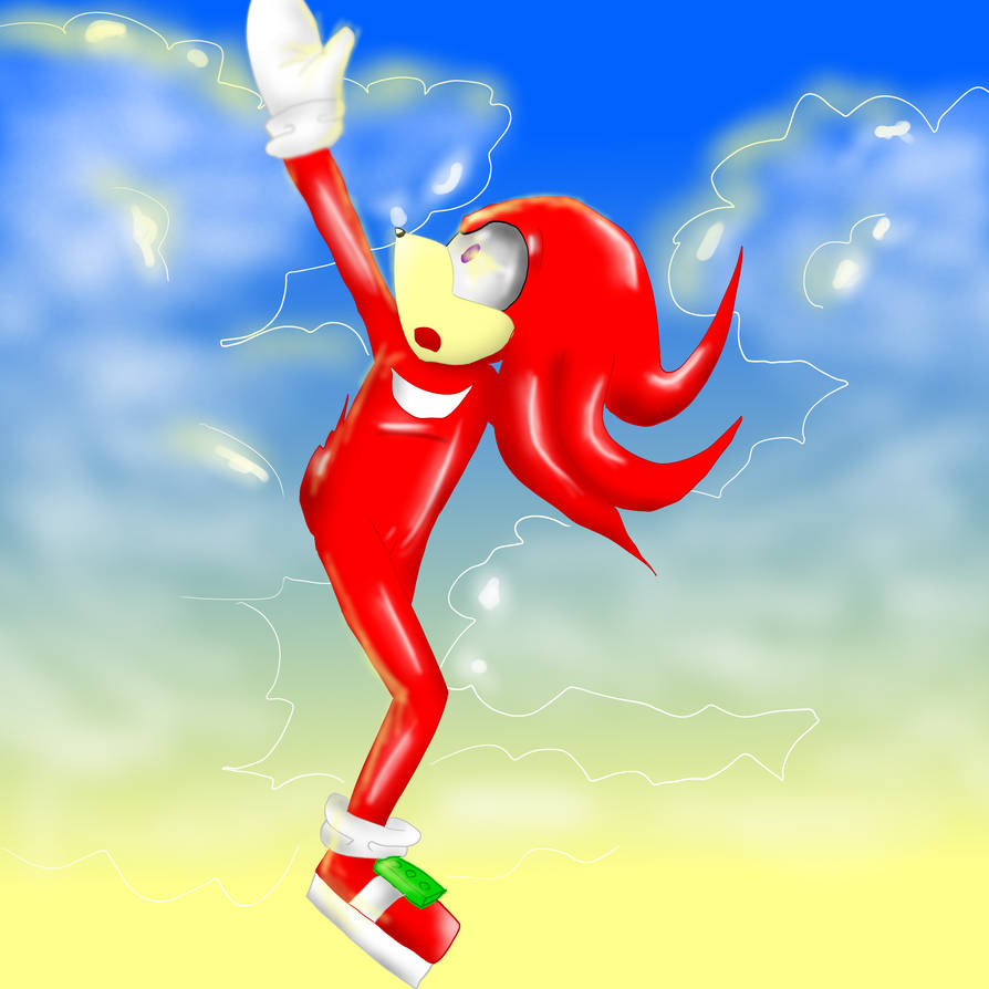 knuckles falling -test fail XD by mariameowthecat on DeviantArt