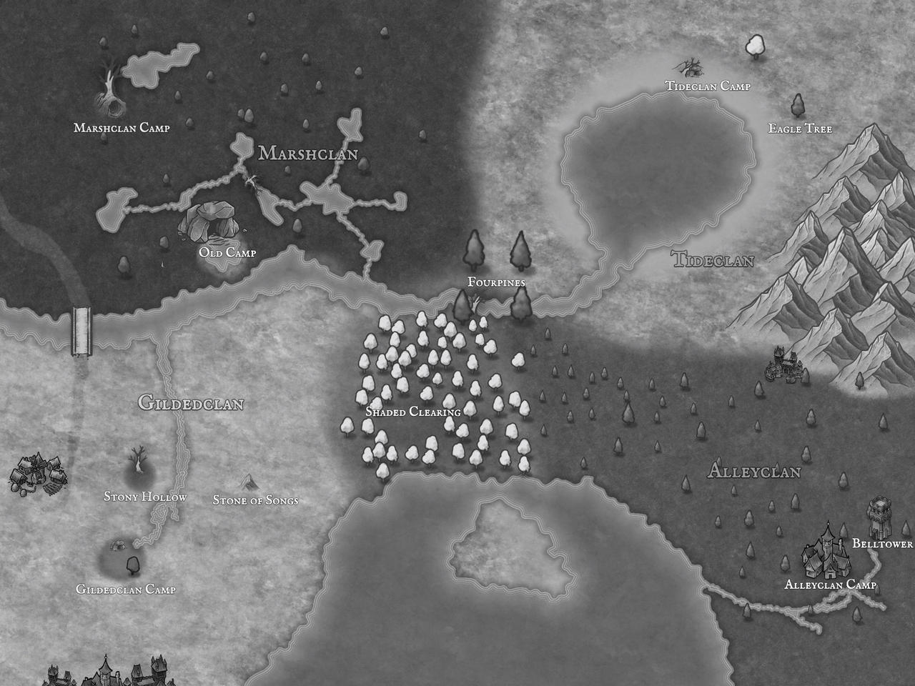 Land Of Stars Map by PomPomOfAnxiety on DeviantArt