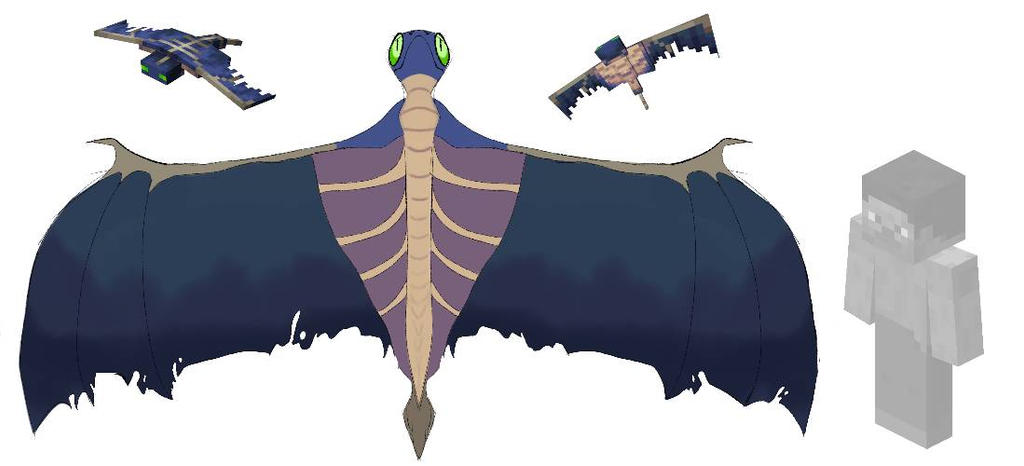 Minecraft Phantom Design By Theworstkindofcheese On Deviantart Minecraft Phantom Design By Theworstkindofcheese On Deviantart