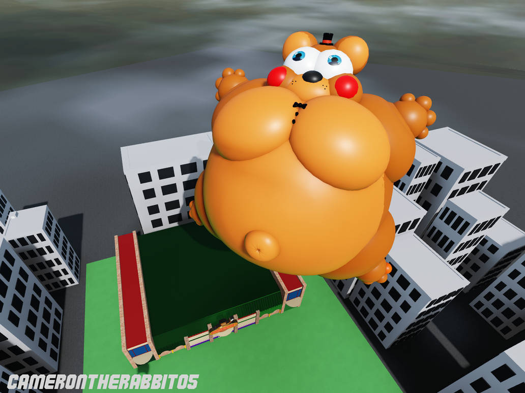 Freddy Inflaction Freddy Advertising Balloon by CameronTheRabbit05 on DeviantArt
