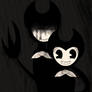 : : A Drawing Of Bendy and his Demon : :