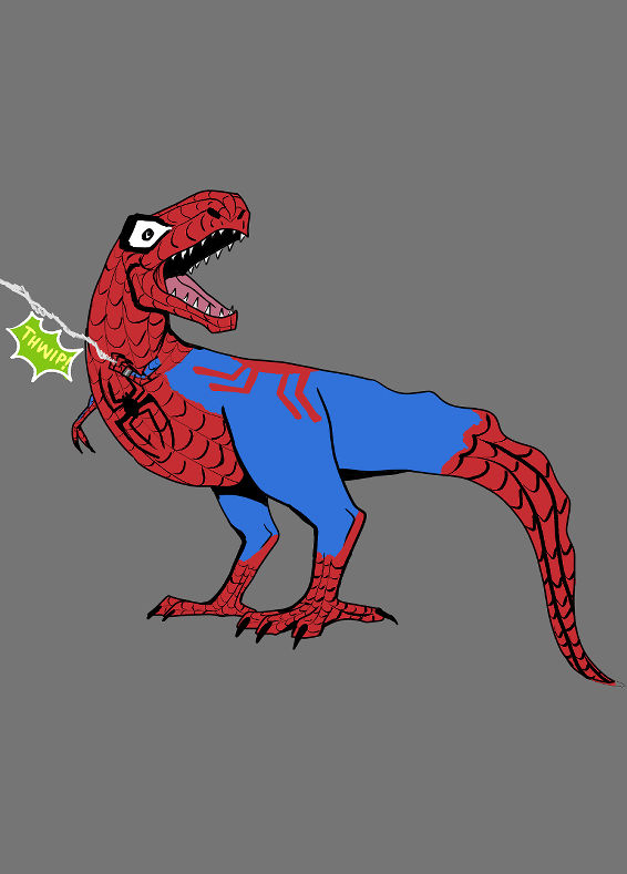 Spider Rex by LORDWOLFOFTHEWOODS on DeviantArt