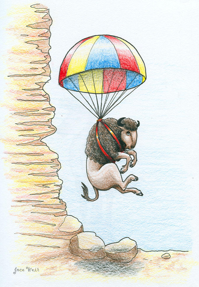 Buffalo Jump by Joceweir on DeviantArt