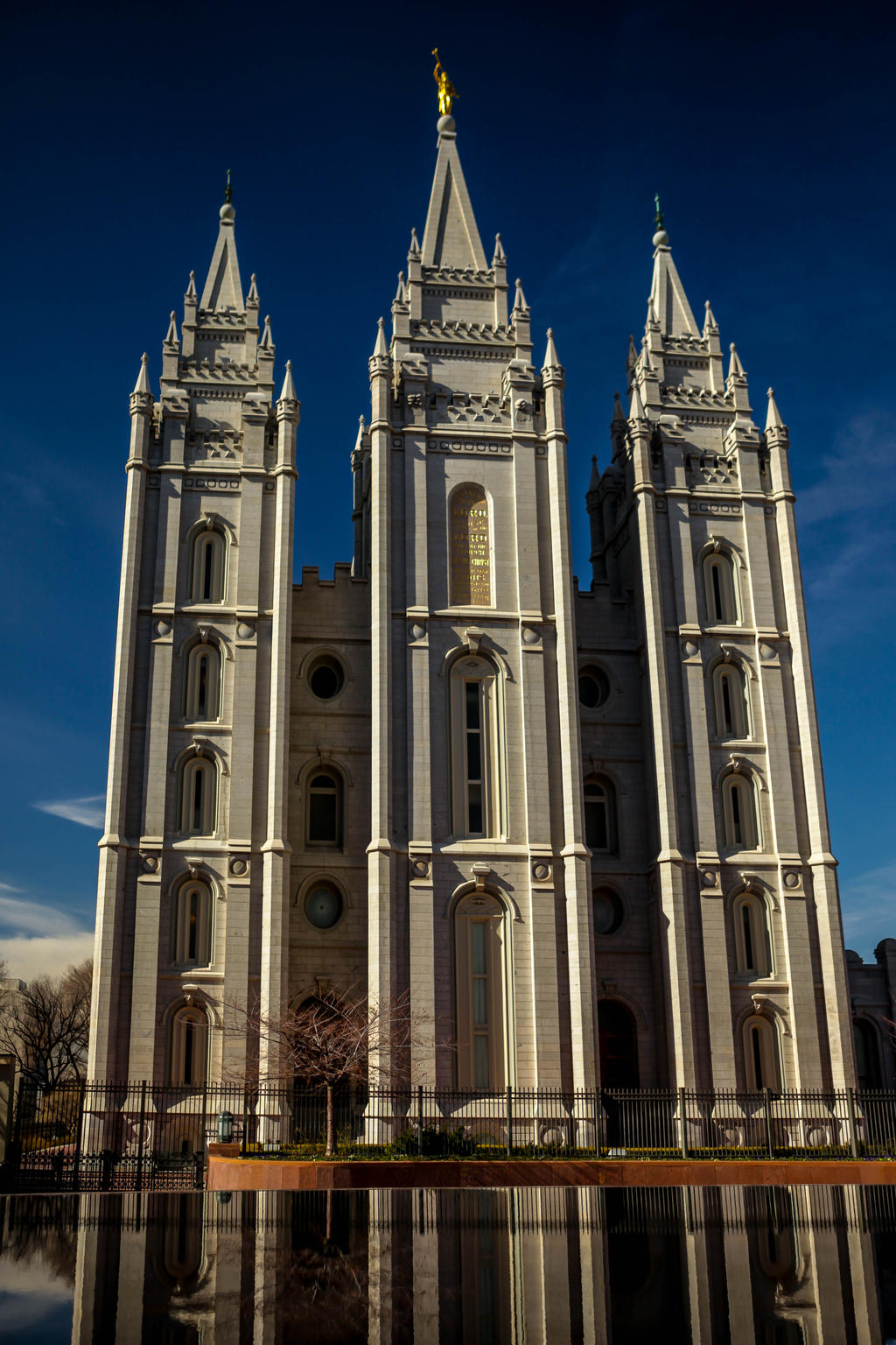 Salt Lake Temple Winter