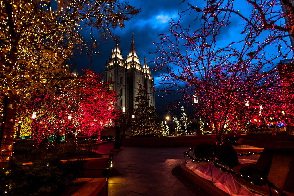 Christmas Season at Temple Square