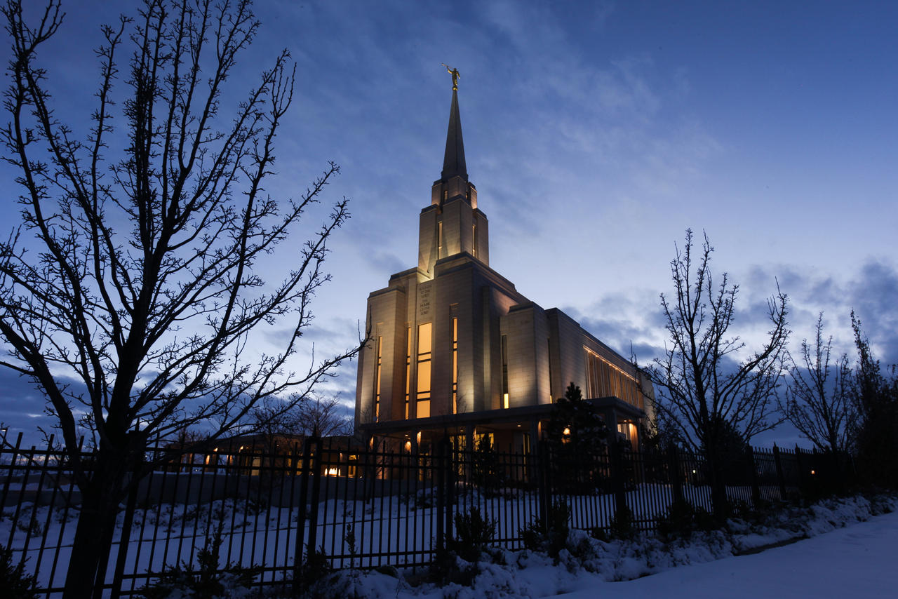 Oquirrh Mountain Temple by Ericseye on DeviantArt