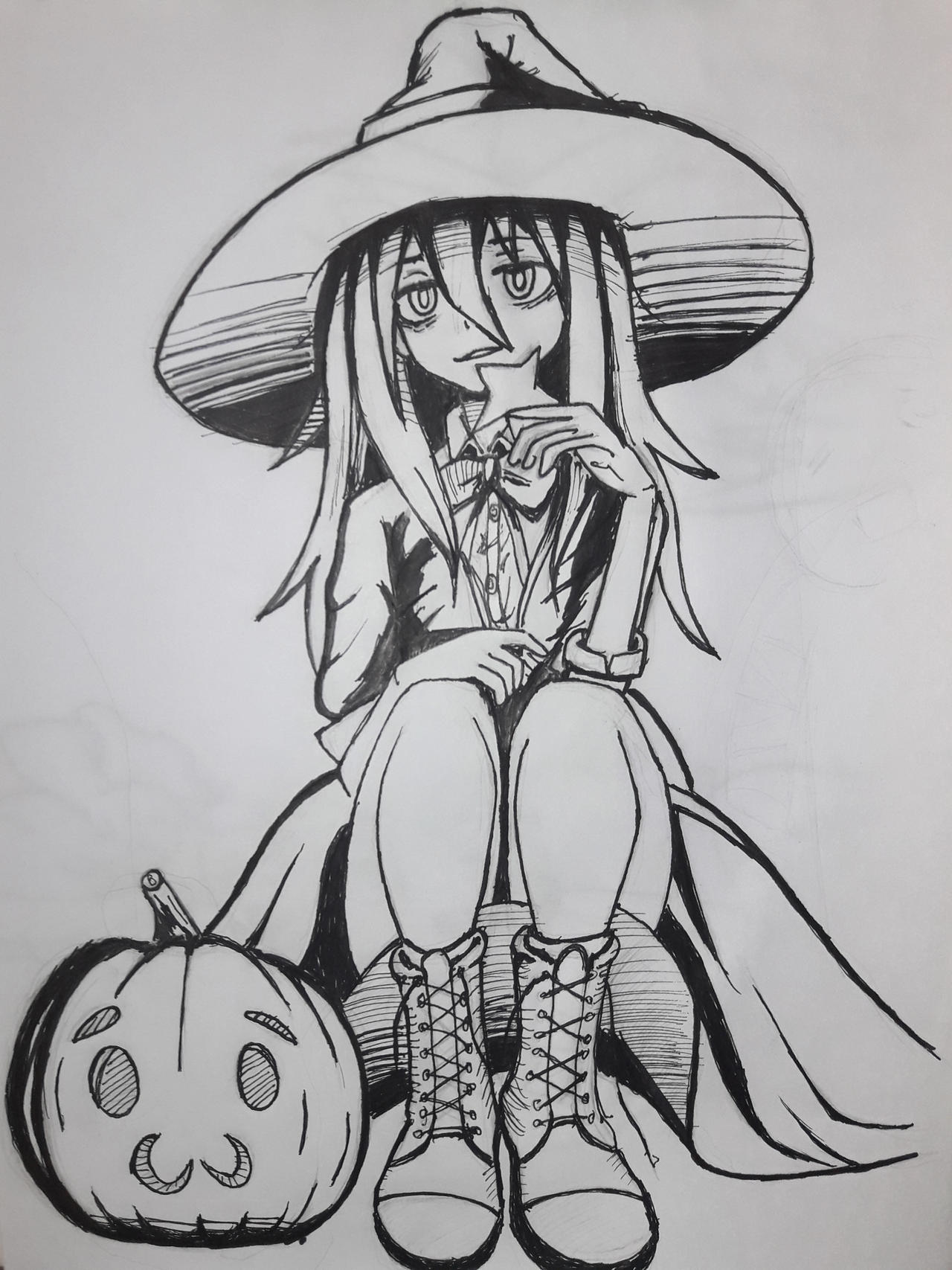 Tomoko kuroki witch cosplay