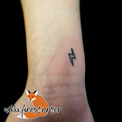 Lightning Bolt Tattoo