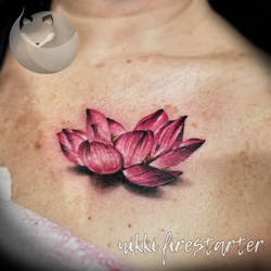 Lotus Memorial Tattoo
