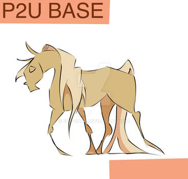 P2U horse base