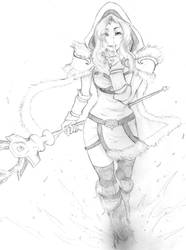 Crystal Maiden. Dota 2