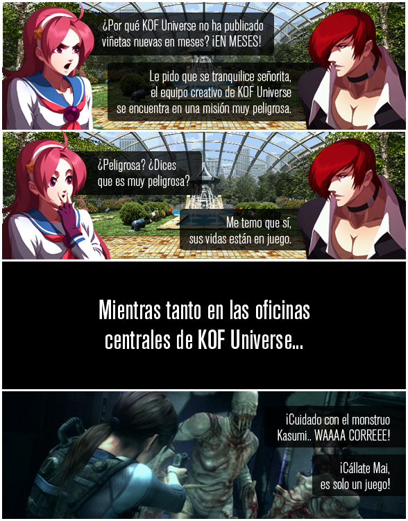 Kasumi juega en nivel abismo