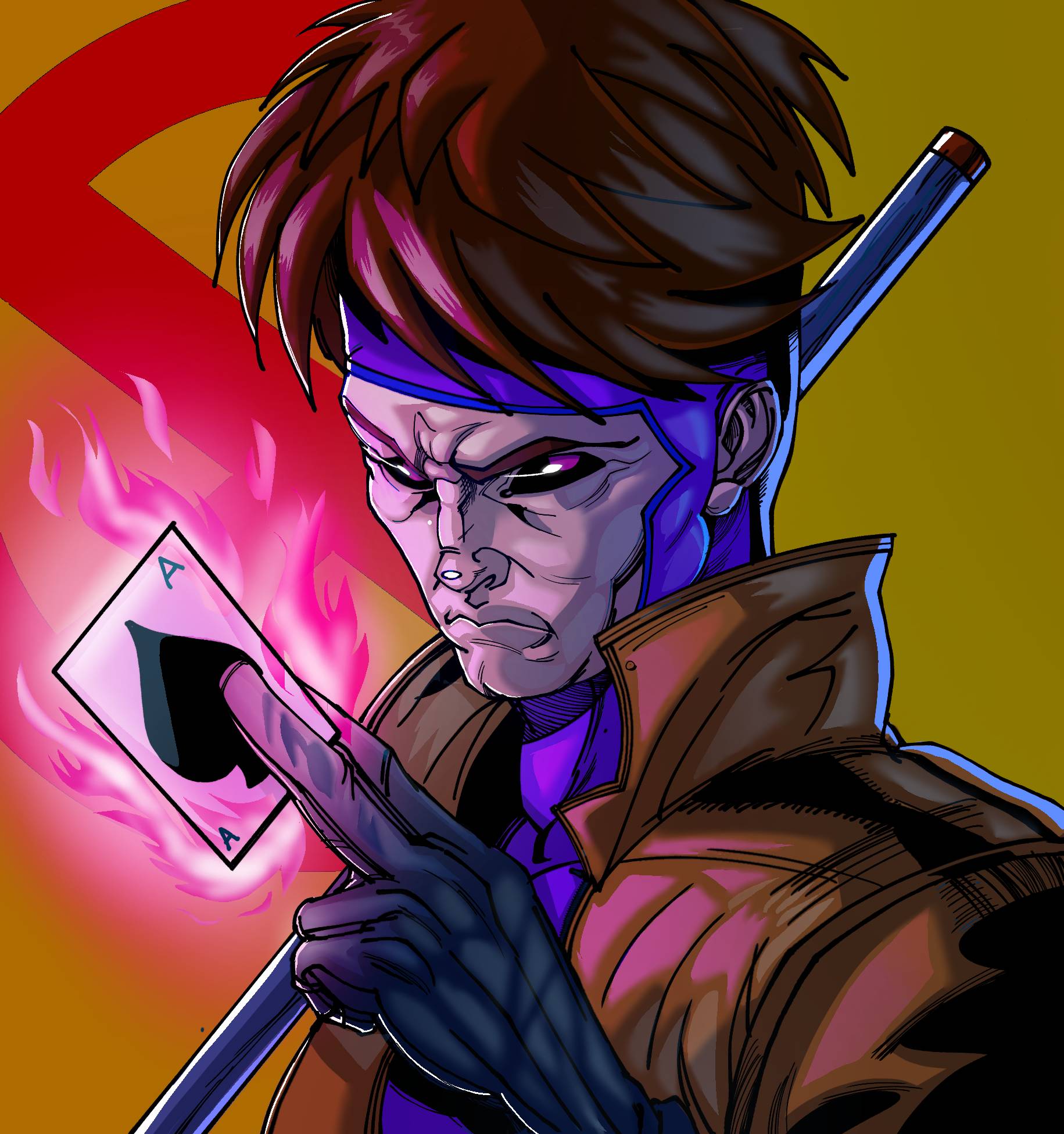 Gambito  Xmen comics, Gambit marvel, Marvel xmen