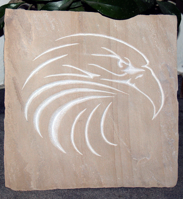 Adler Sandstein Eagle Sandstone carving