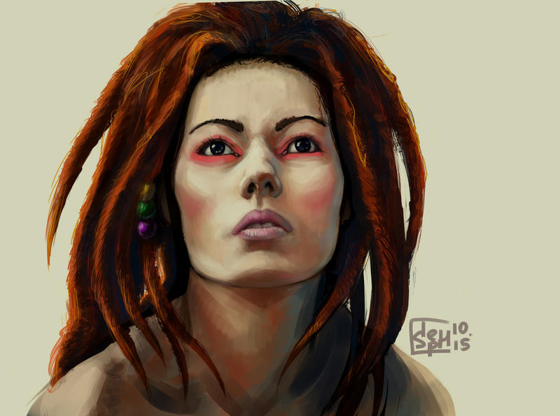 Portrait challenge #3 by Sephinka Portrait challenge #3 by Sephinka