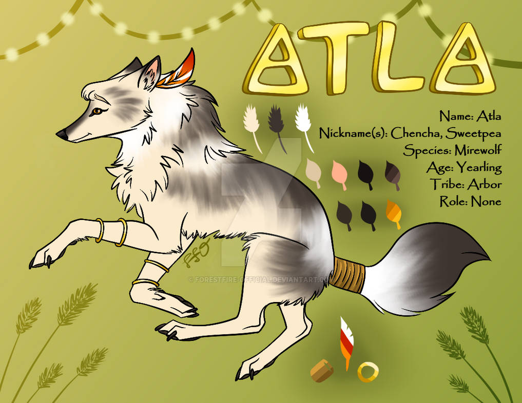 New Comic Teaser! - Atla Ref Sheet by ForestFire-Official on DeviantArt