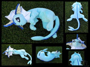 Big Floppy Vaporeon Plush