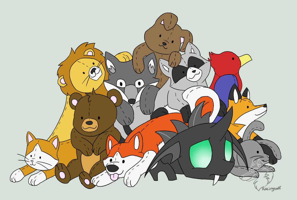 Plush Deviantart PLUSHIES by racingwolf on DeviantArt