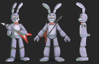 Stylized Bonnie Reference Sheet