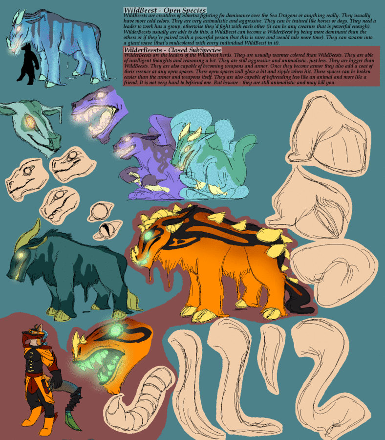 WildBeests and WilderBeests Ref (Open and Closed) by Maystrine