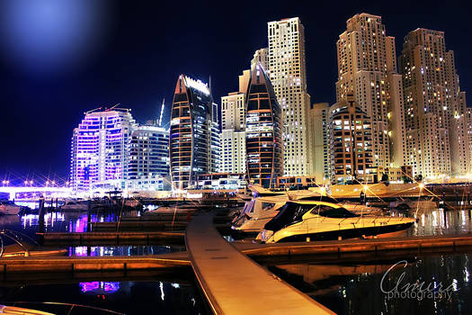 Night Dubai Marina 4