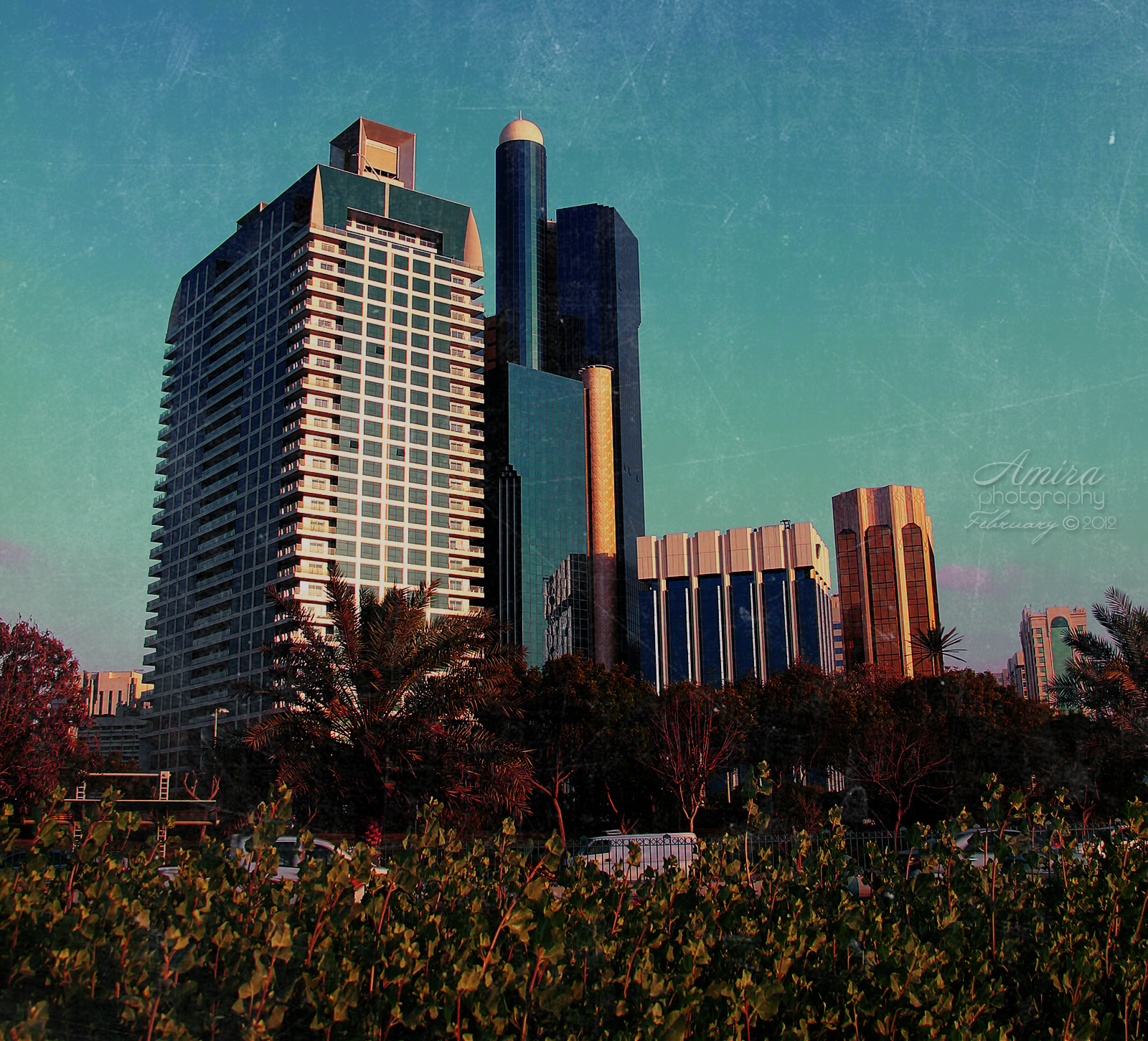 Abu Dhabi architecture from Corniche 2