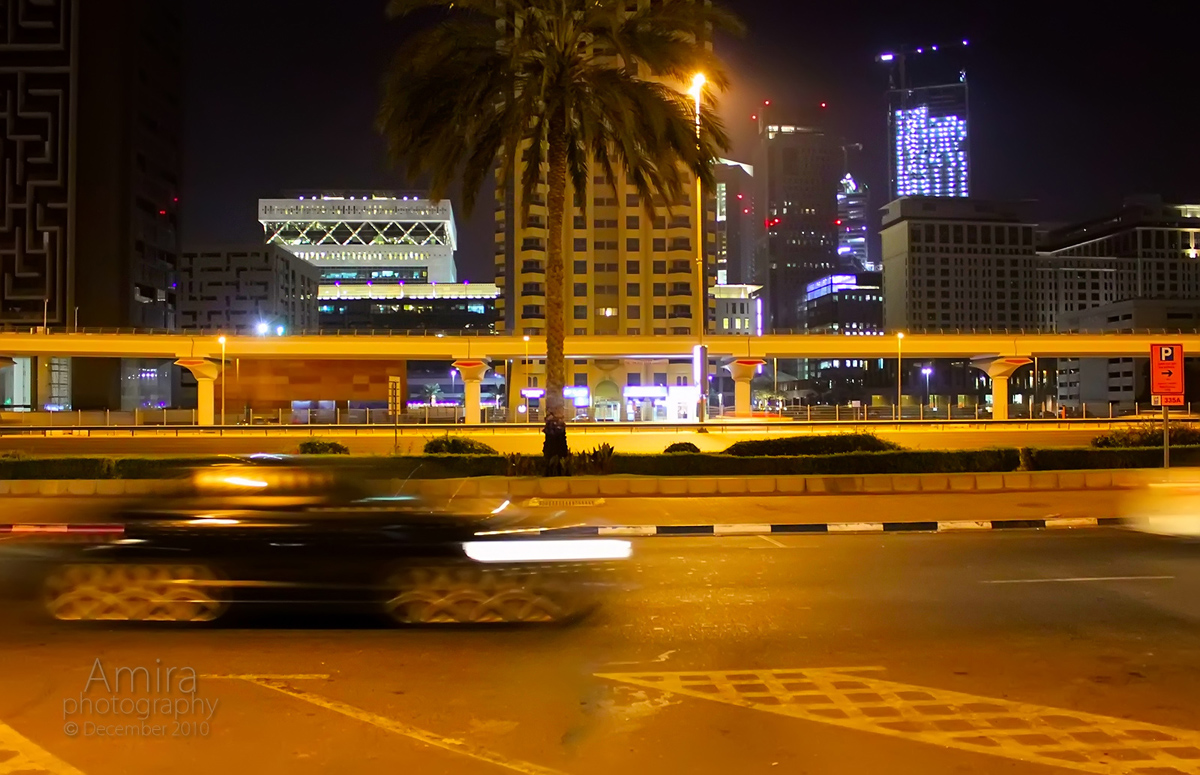 Sheikh Zayed road at night  new edition 6