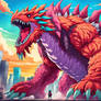 Giant Anime Creature Kaiju Monster