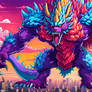 Giant Anime Creature Kaiju Monster
