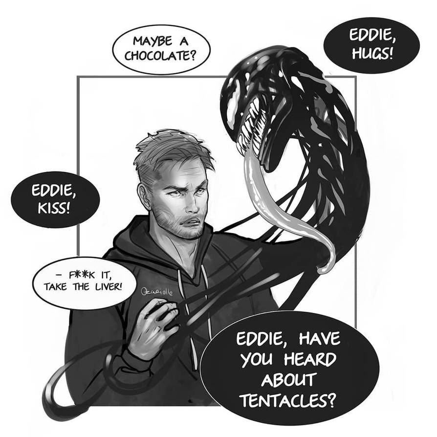 Venom X Eddie Fan Art