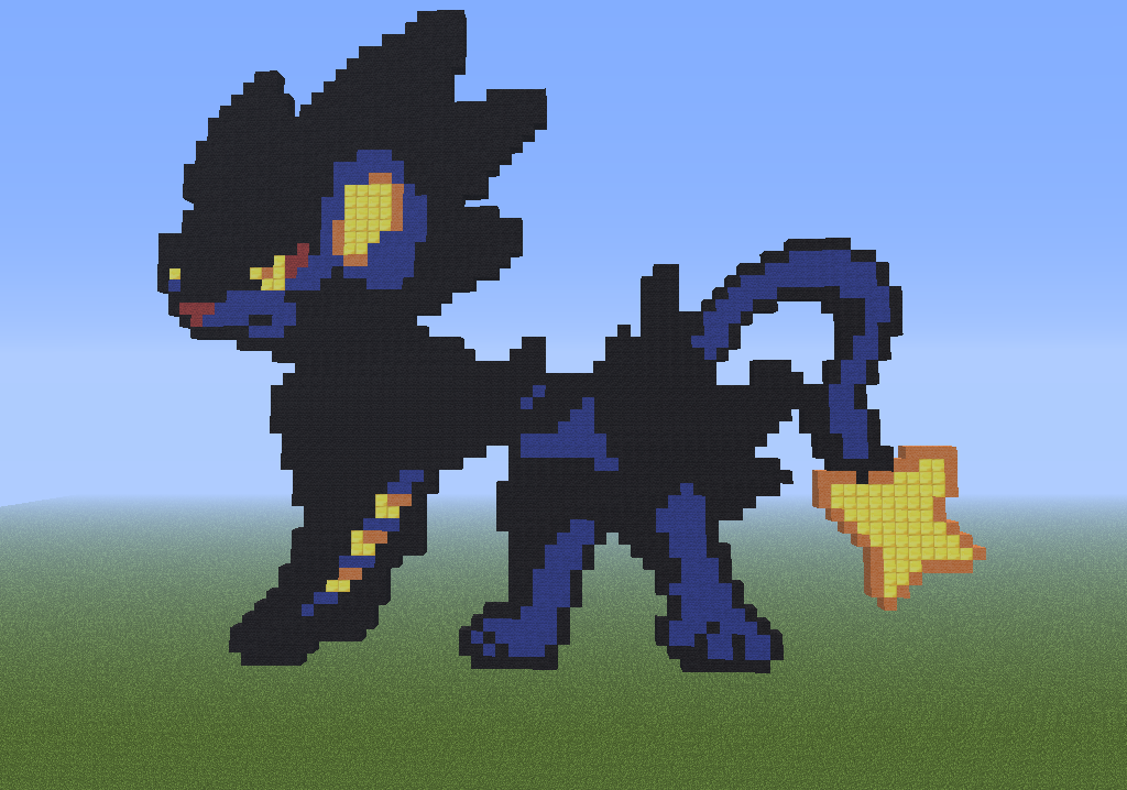 Minecraft Pokemon Luxray Pixel Art By Cjdrawsstuff On Deviantart Minecraft Pokemon Luxray Pixel Art By Cjdrawsstuff On Deviantart