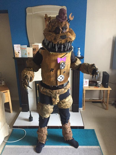 Five Nights at Freddy's and Nightmare Fred Bear Costume